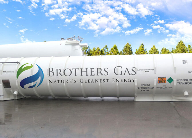 Brothers Gas awards contract for the supply of Helium ISO Tanks￼