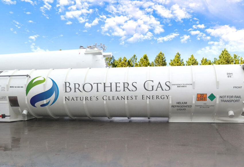 Brothers Gas awards contract for the supply of Helium ISO Tanks￼