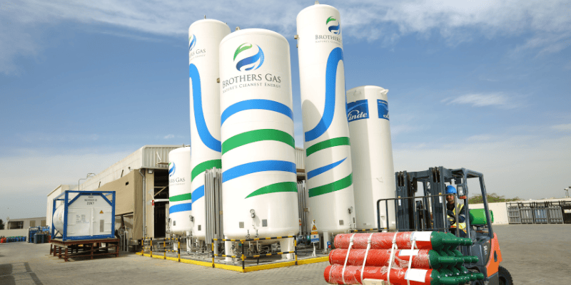 Brothers Gas exporting gases