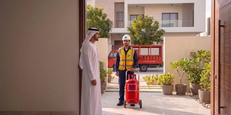 gas cylinder delivery UAE