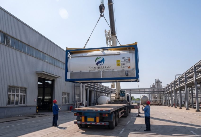 ISO tank Bulk gas transportation