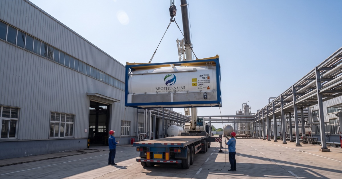 ISO tank Bulk gas transportation